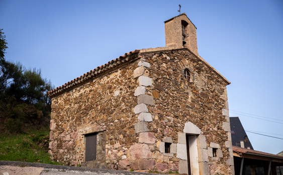 The chapel of Sant Bartomeu del Baell