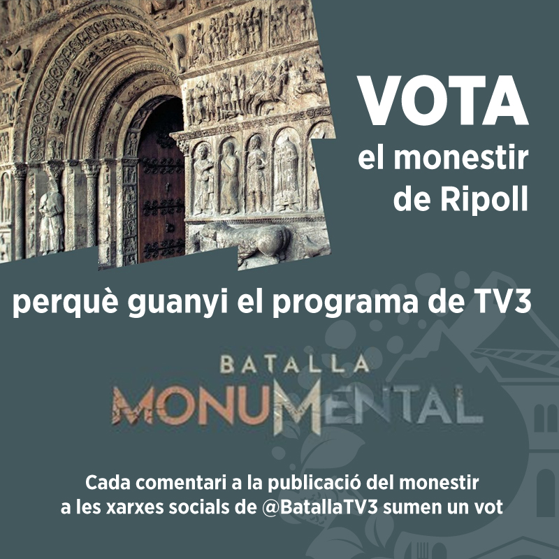 Vota el monestir de Ripoll